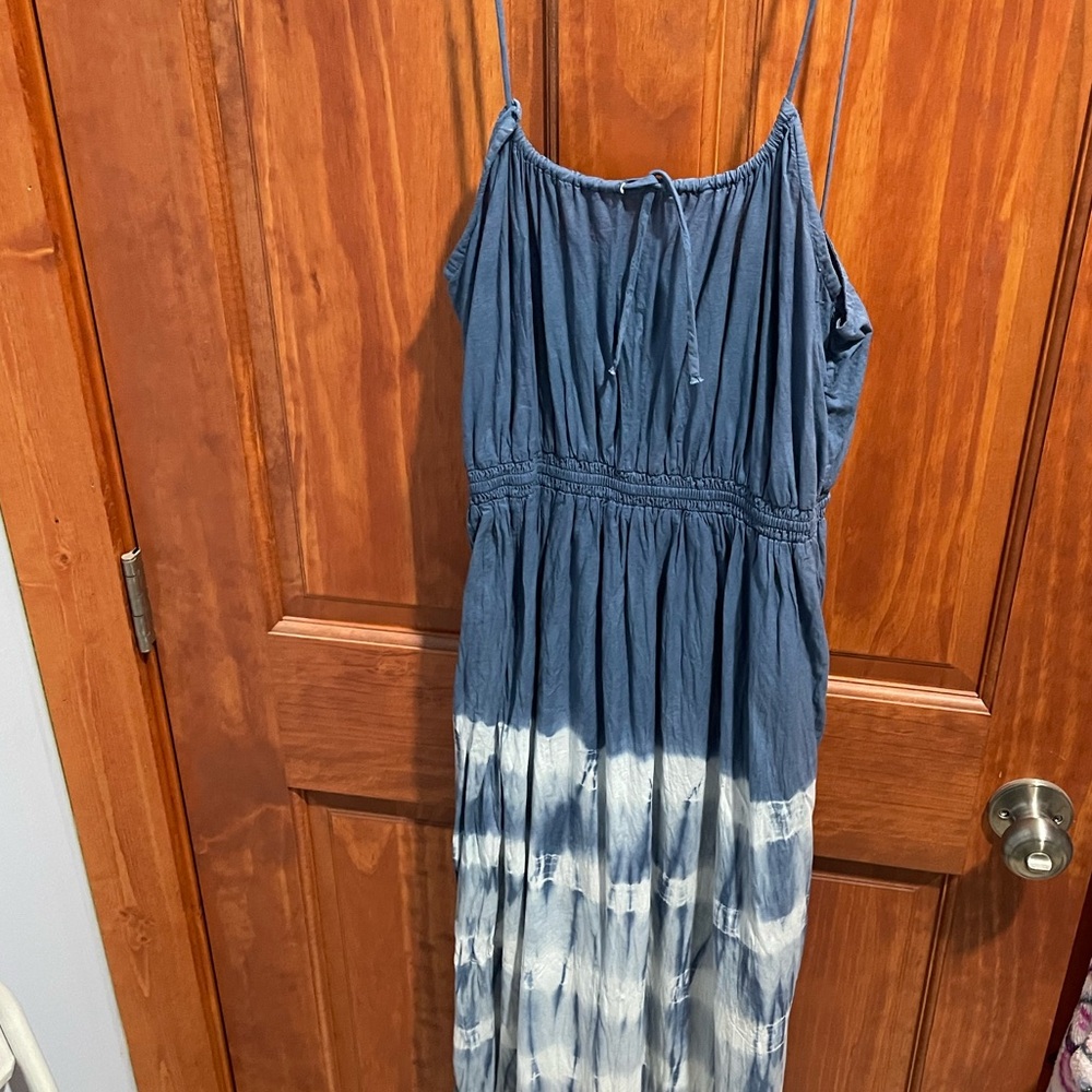 Tie dye Roxy long dress size medium